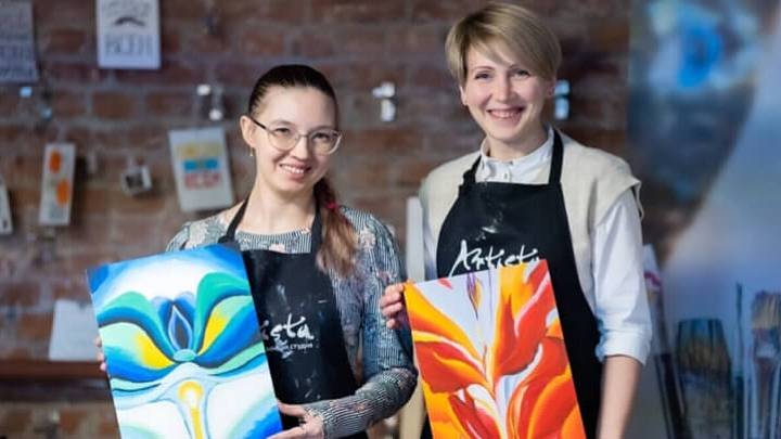 Мастер-классы в художественной студии Artista