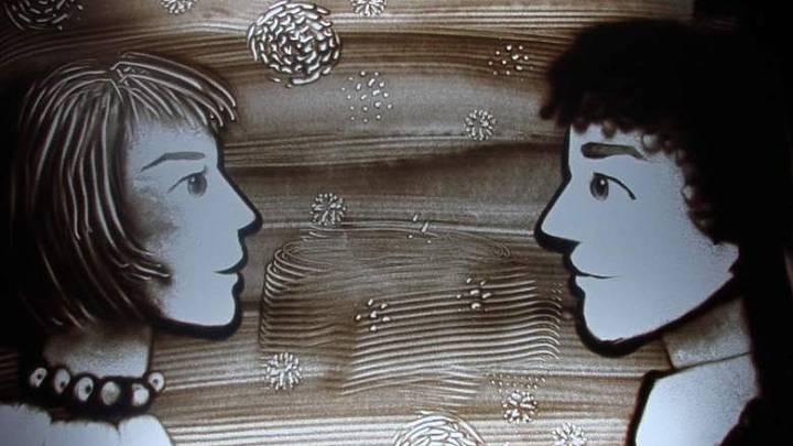 Рисование песком для детей и взрослых
