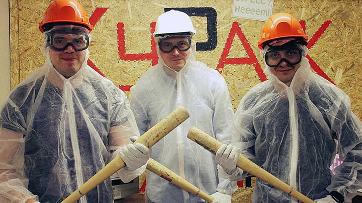 Разнос комнаты, выпуск пара в Москве