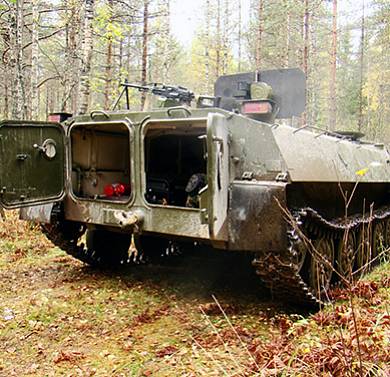 Катание на боевой технике