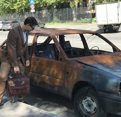 Изготовление сумки-рюкзака-саквояжа с листьями и жаткой