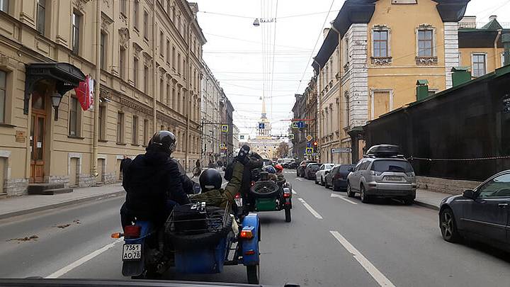 Экскурсии на байках по Санкт Петербургу
