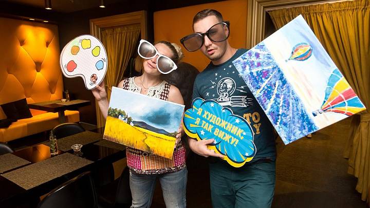 Арт-вечеринки ART&WINE в ресторанах Санкт-Петербурга