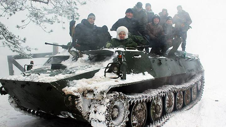 Vip отдых в армейском стиле