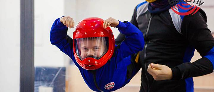Сертификат на полет в аэротрубе