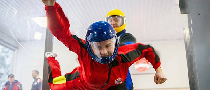 Сертификат на полет в аэротрубе