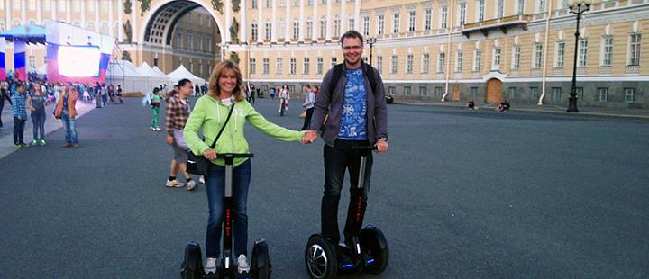 Необычные экскурсии по Петербургу на сегвеях