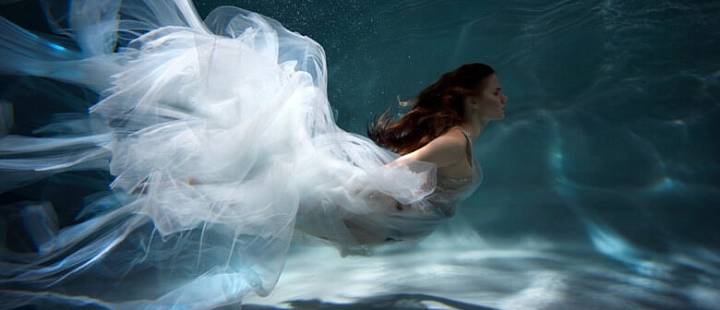 Фотосессия под водой