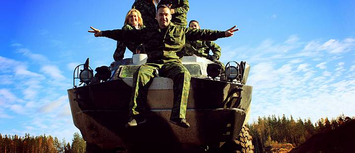 Vip отдых в армейском стиле