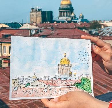 Рисование на пленэре