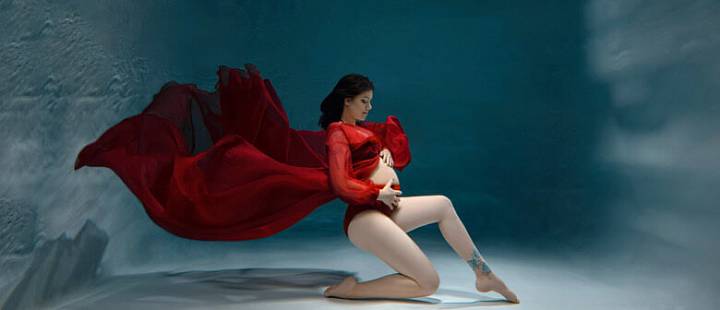 Фотосессия под водой