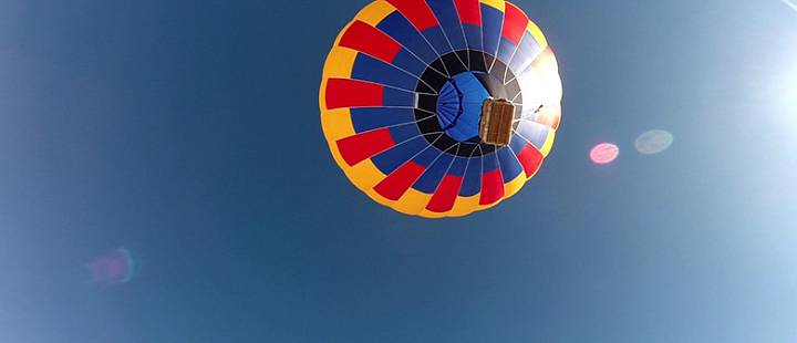 Полет на воздушном шаре в районе города Пушкин