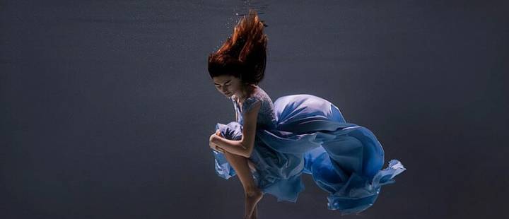 Фотосессия под водой