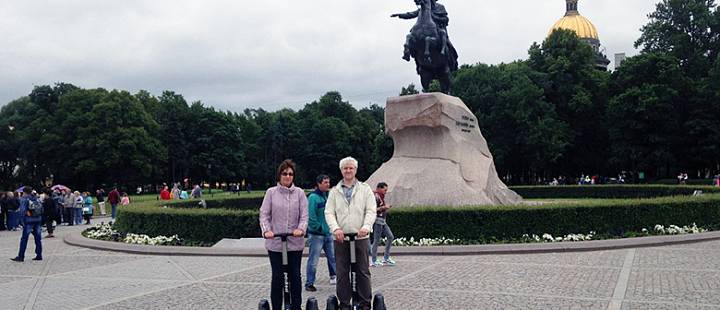 Необычные экскурсии по Петербургу на сегвеях