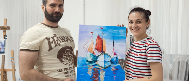 Мастер-класс по живописи “Картина маслом”