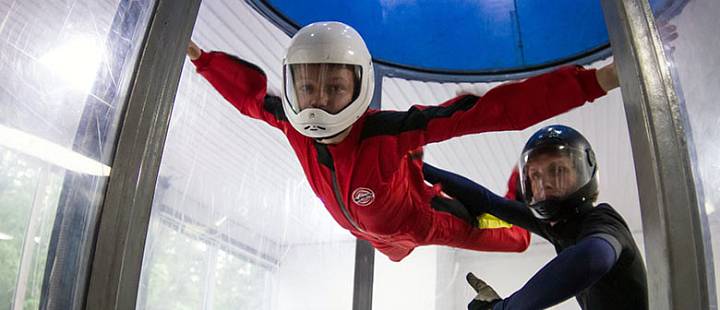 Сертификат на полет в аэротрубе