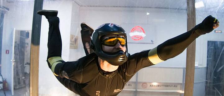 Сертификат на полет в аэротрубе