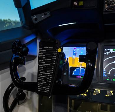 Полет на авиатренажере Boeing 737