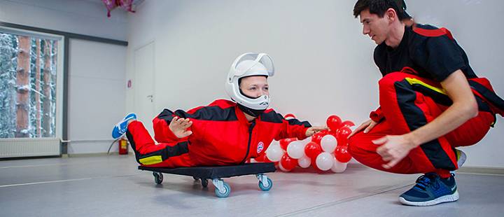 Сертификат на полет в аэротрубе