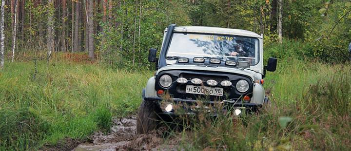 Джип-тур по бездорожью в Санкт-Петербурге