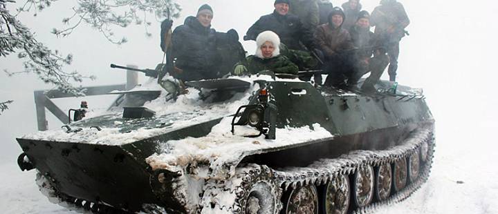 Vip отдых в армейском стиле